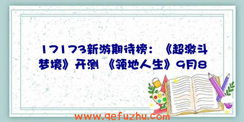 17173新游期待榜：《超激斗梦境》开测